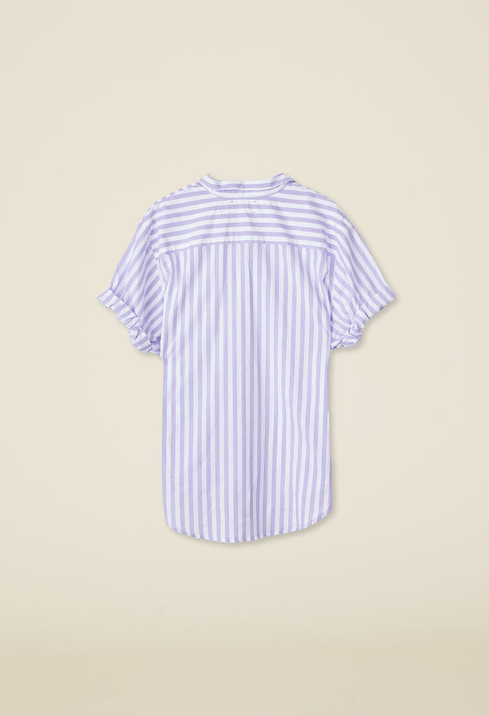 Channing Shirt - Amethyst Stripe