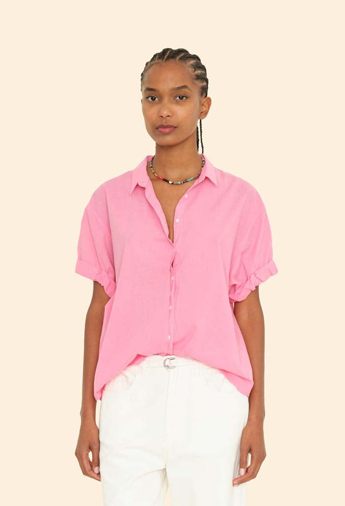 Channing Shirt - Pink Cricket