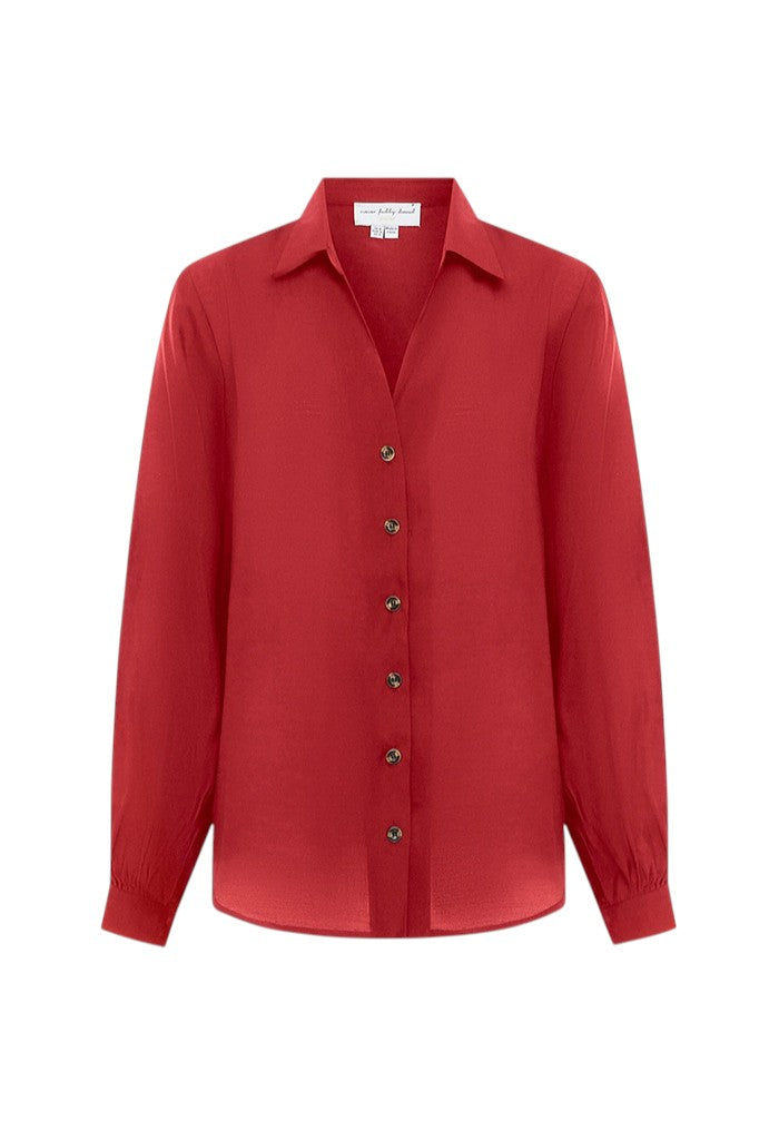 Cherry Red Miley Shirt - Red