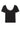 Chloe Square Neck Tee - True Black