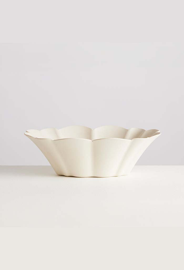 Cloud Serving Basket - Ivory