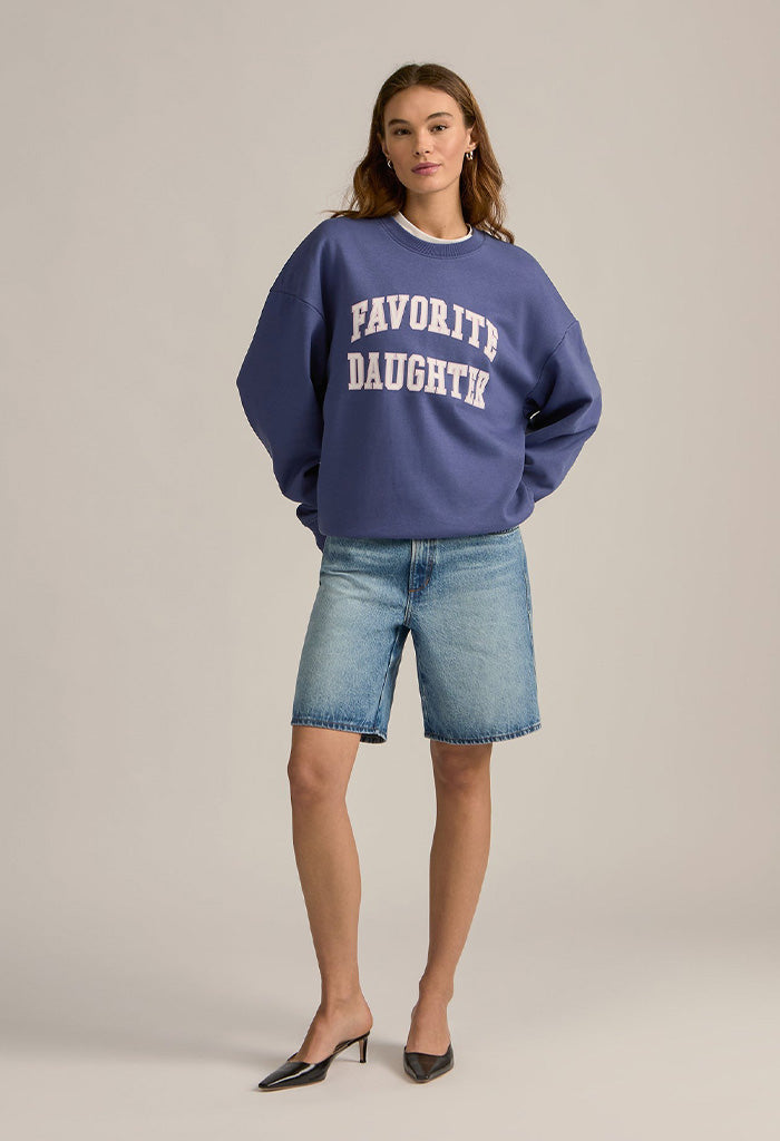 Collegiate Sweatshirt - Venetian Blue