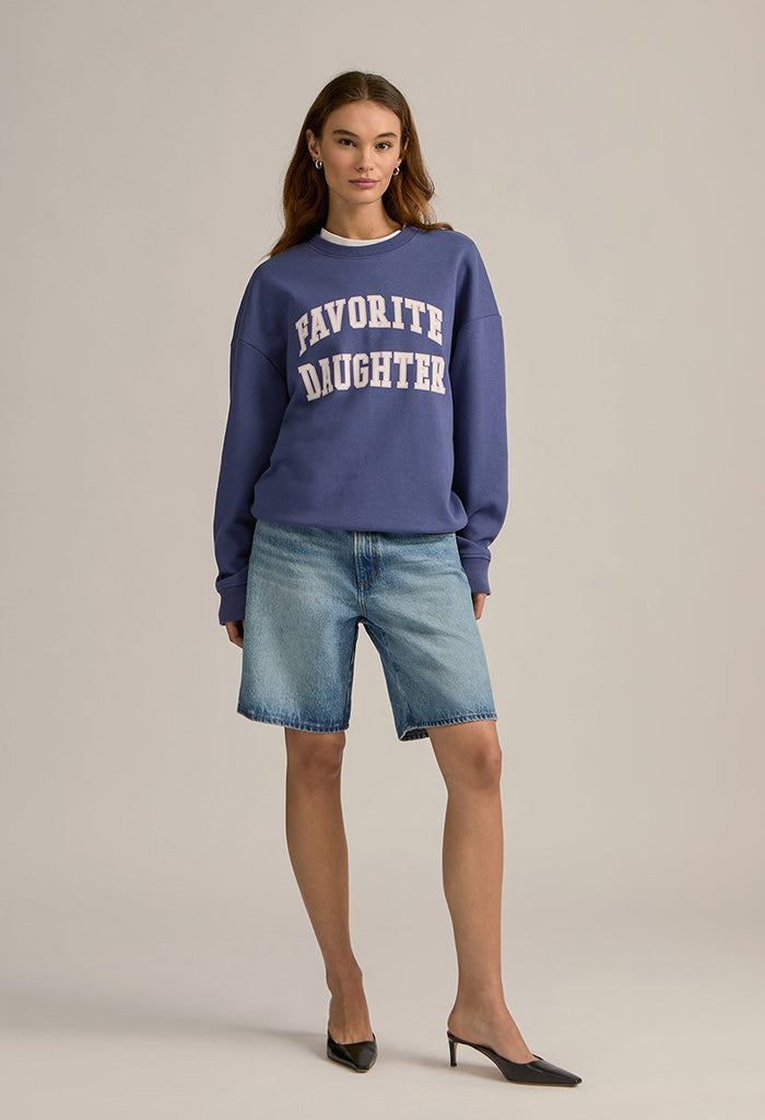 Collegiate Sweatshirt - Venetian Blue