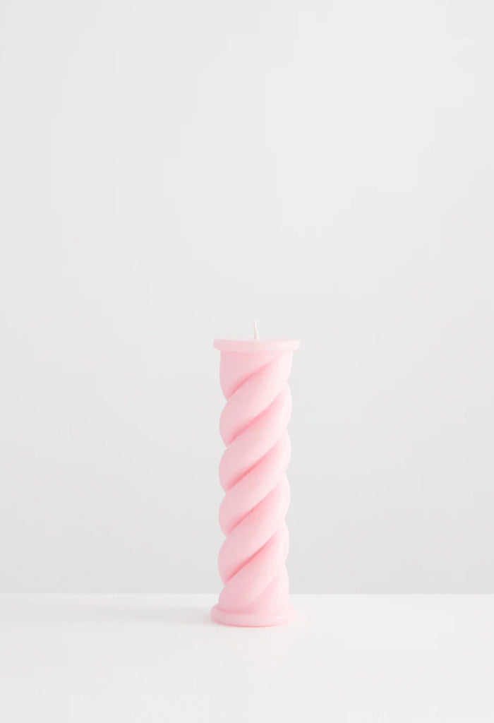Cordelette Candle - Pink