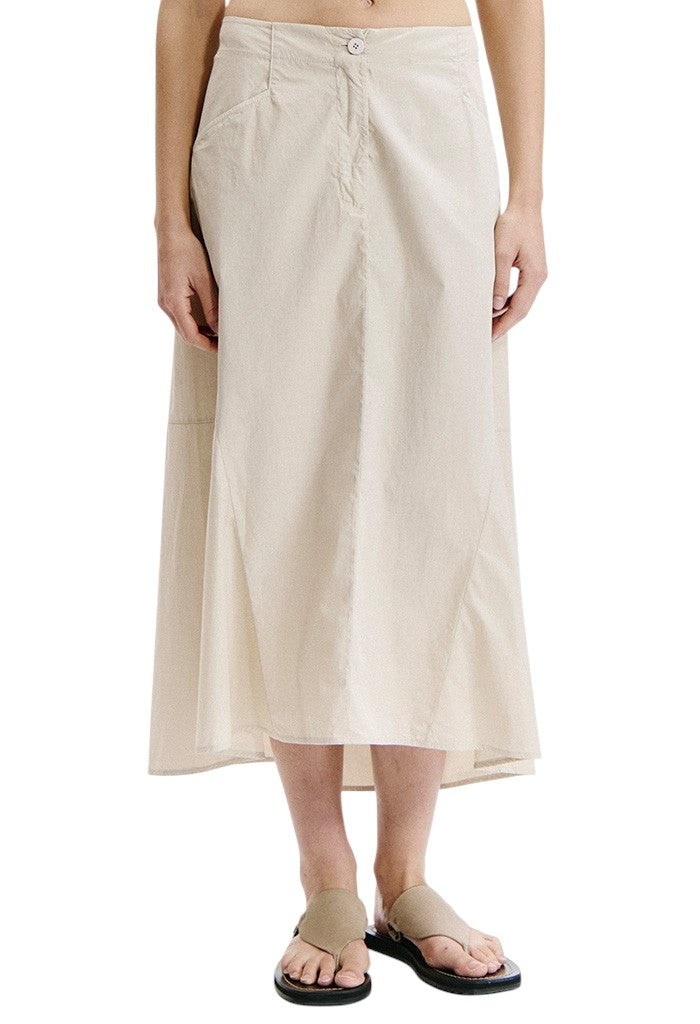 Popline Midi Skirt - Rope
