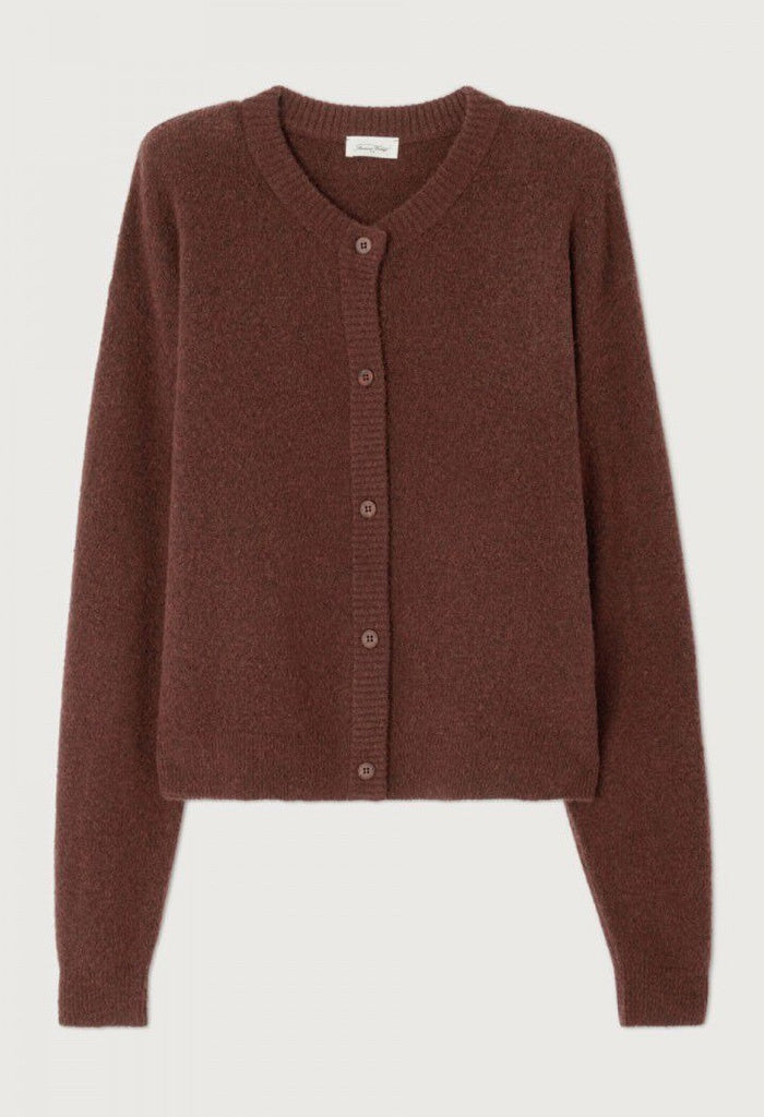 Damsville Cardigan - Brownie Black