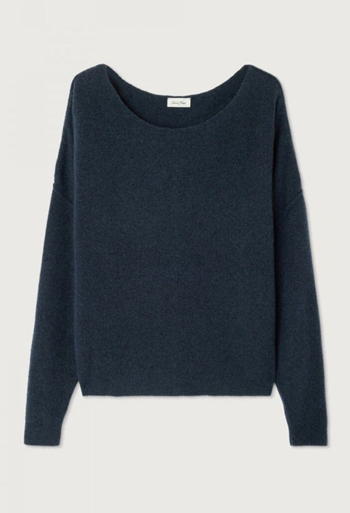 Damsville Jumper - Navy Blue Black