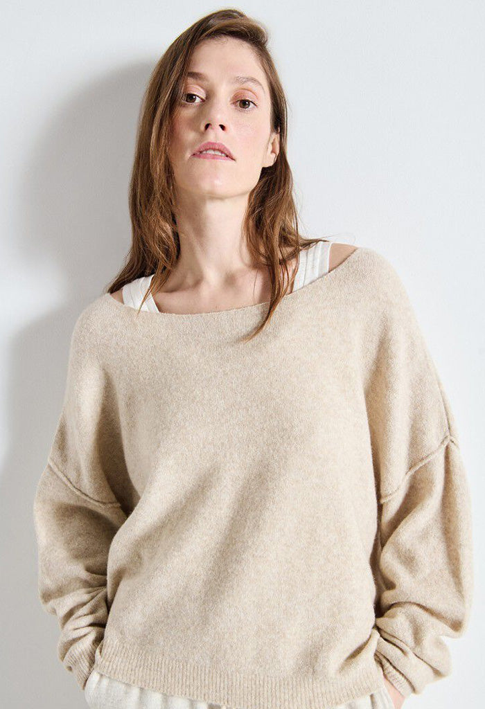 Damsville Jumper - Sand Melange