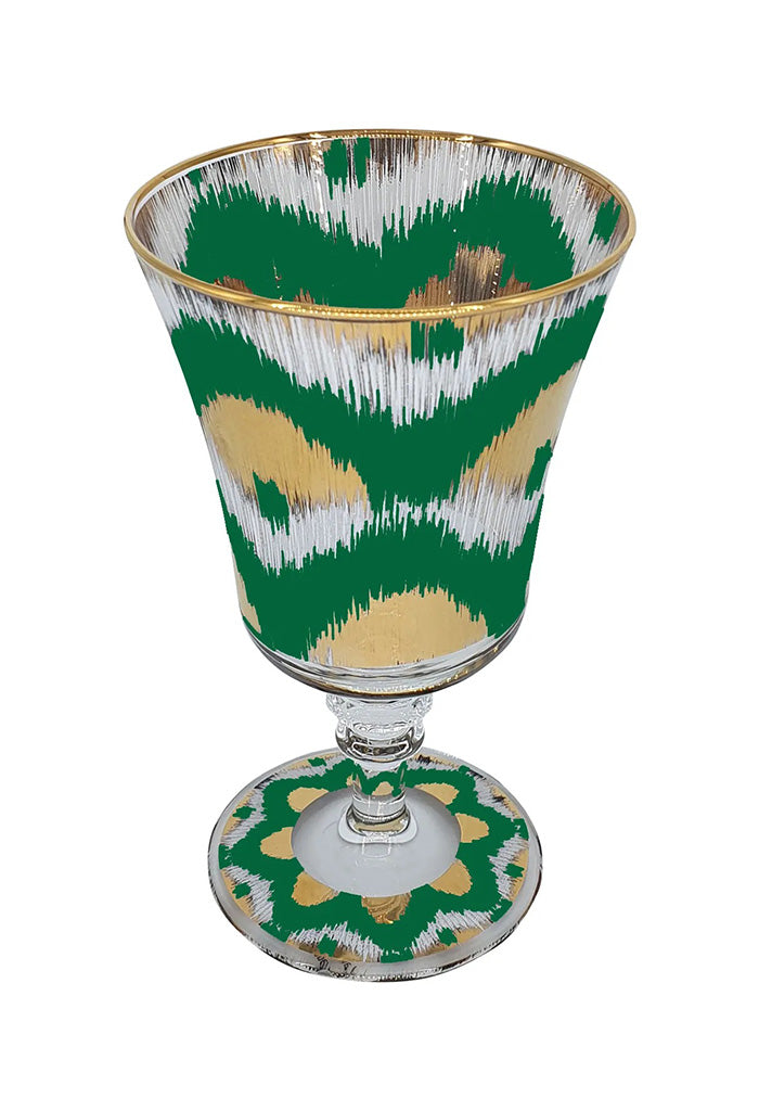 Decorative Glasses - Green / Gold