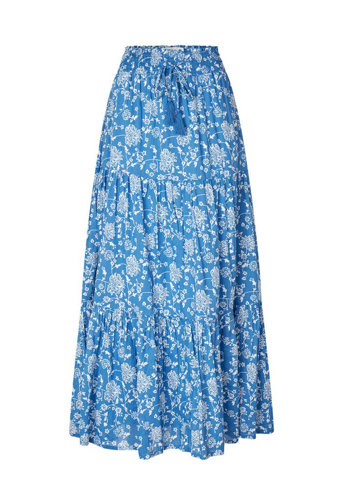 DiamondLL Maxi Skirt - Blue