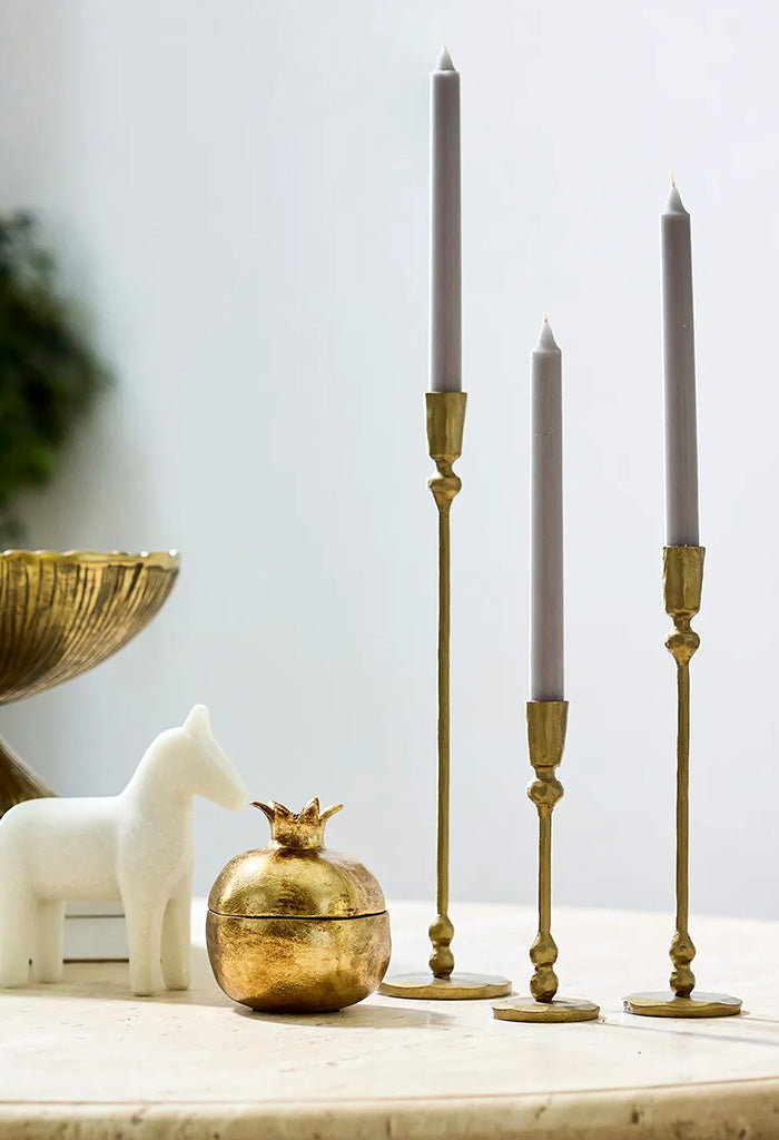 Eddie Gold Candleholder/Small