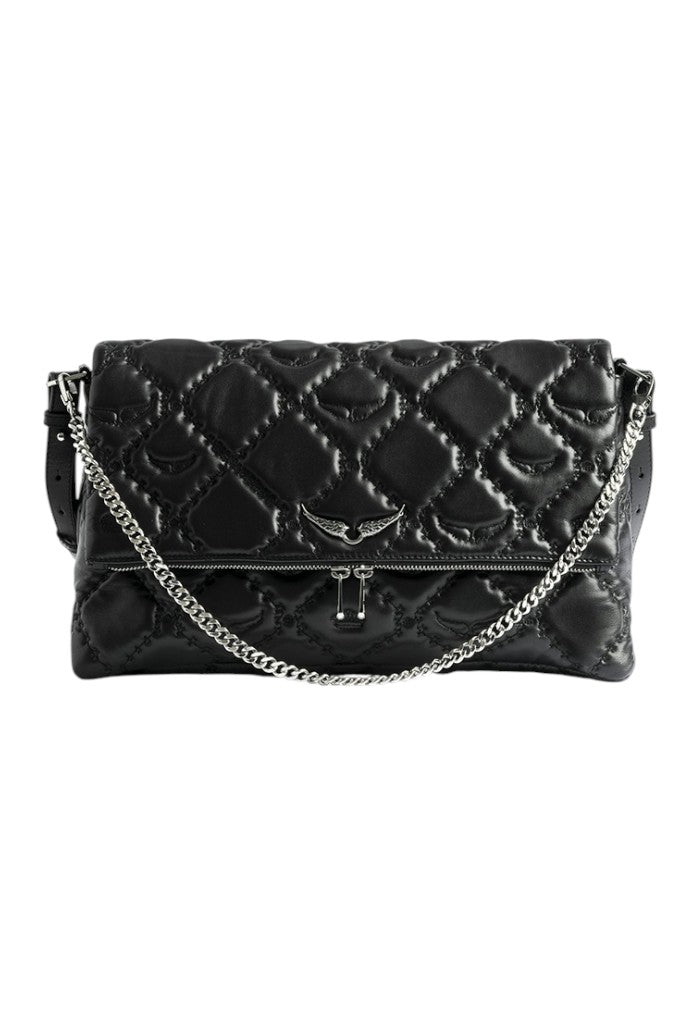 Rocky XL Quilted Monogram - Black