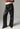 Elijah Polished Leather Pants - Black