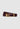 Elly Belt Smooth Leather - Fig with Gold buckle 