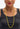 Enamel Bead Necklace - 30" - Yellow