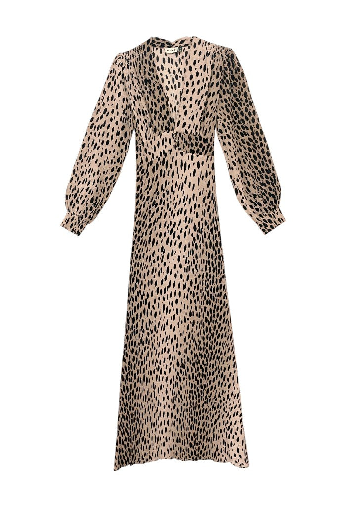 Emory Dress - Antelope Spot Black