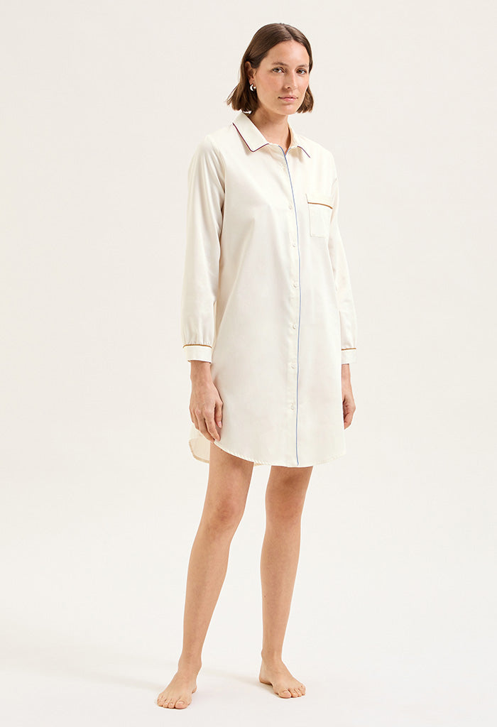 Essentiu Ecru Long Sleeve Liqette