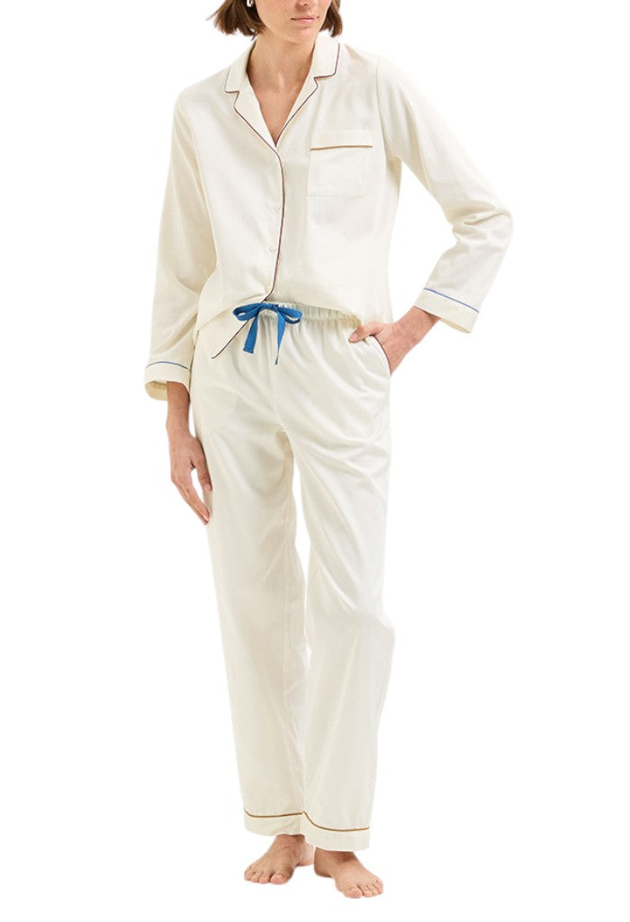 Essentiu Ecru Longsleeve Pajamas