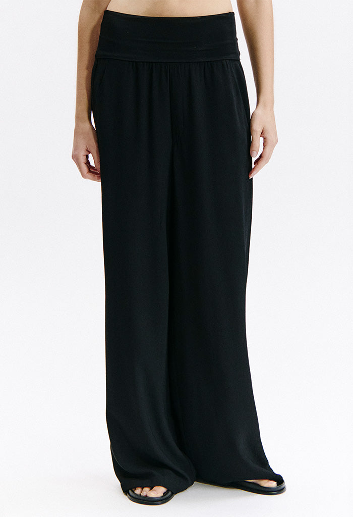 Viscose Pant - Black