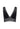 Floral Touch Wirefree Triangle Foam Bra - Black