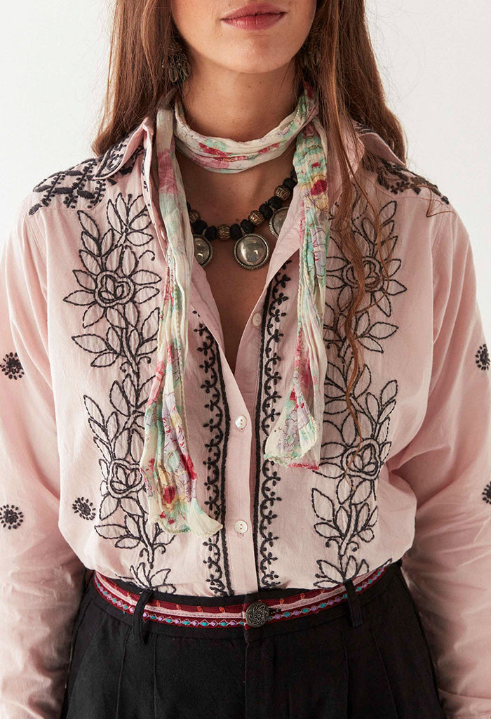 Ganges Blouse - Software Pink