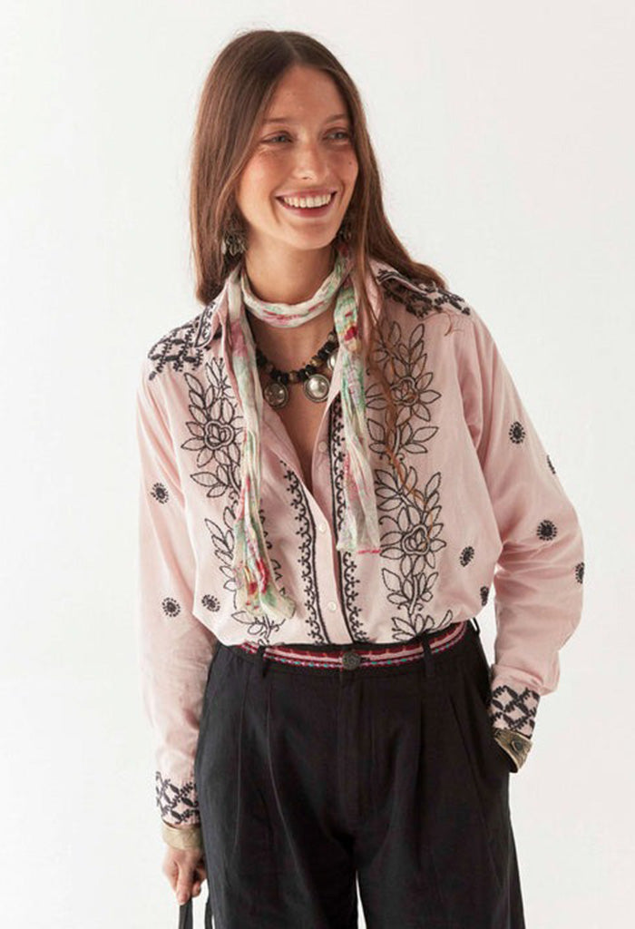 Ganges Blouse - Software Pink