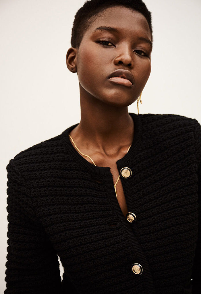 Gaspard Cardigan - Noir