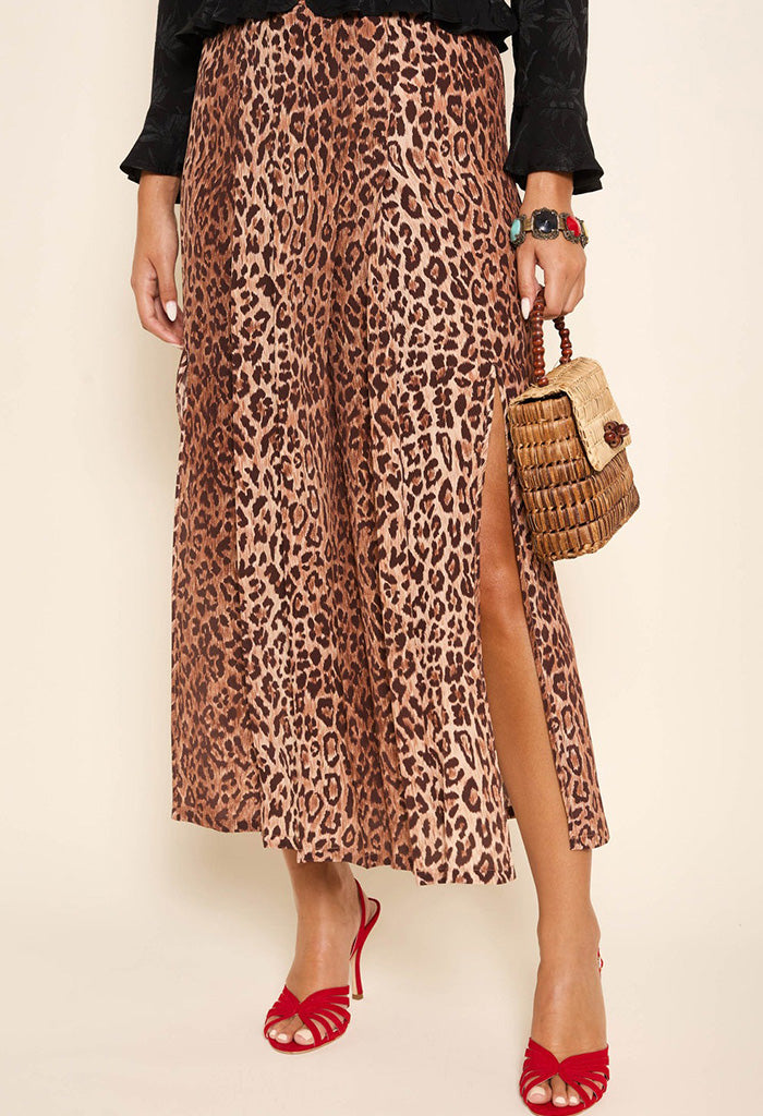 Georgia Skirt - Leopard
