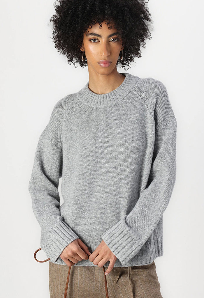 Glen Soft Lamb - Light Medium Grey Melange