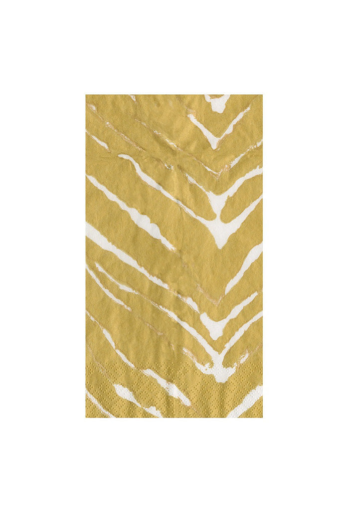 Go Wild White & Gold Guest Towel Napkins
