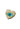 Gold Evil Eye Brooch