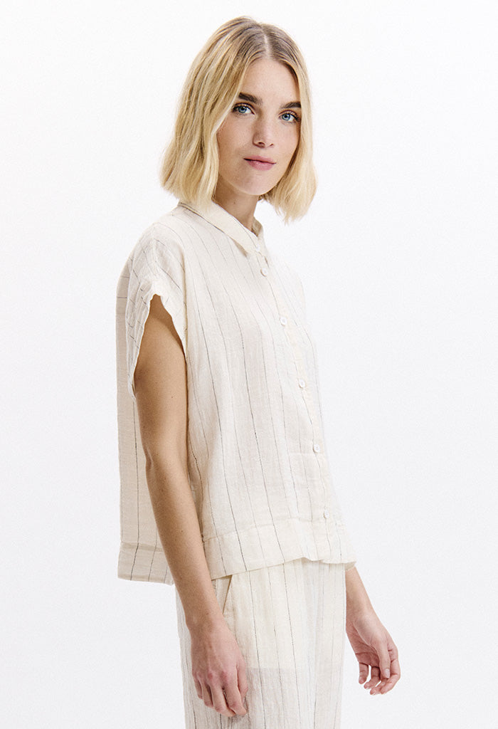 Stripe Shirt - Milk