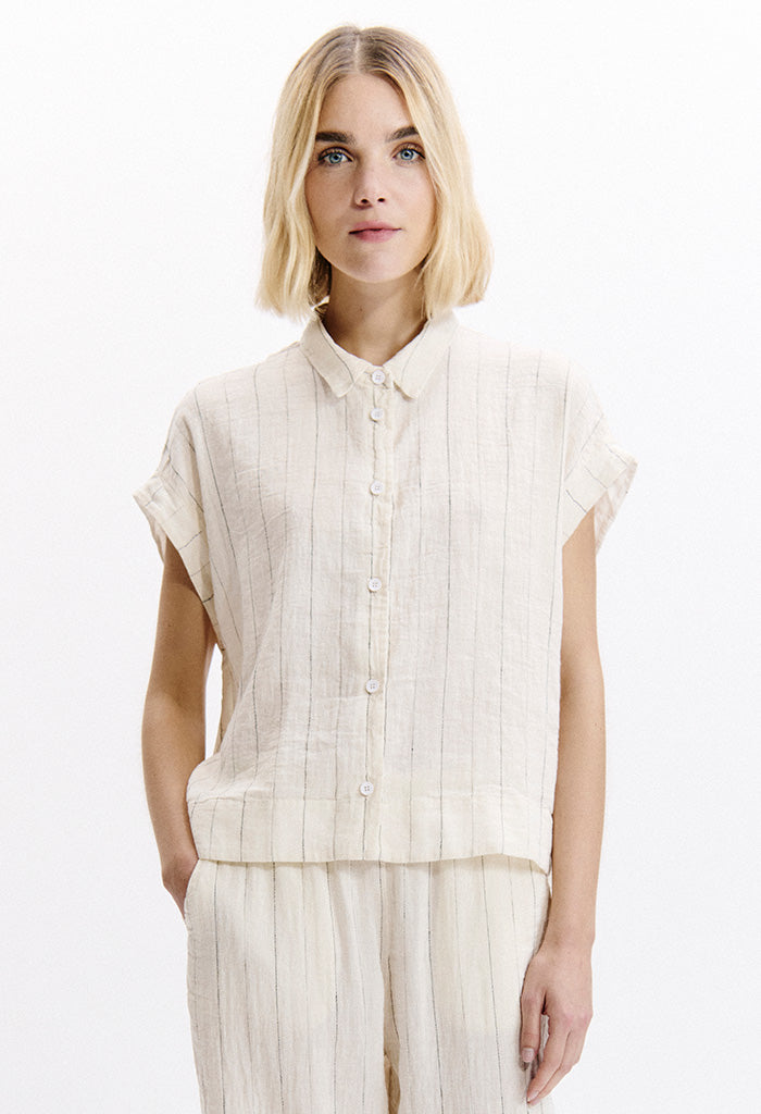 Stripe Shirt - Milk
