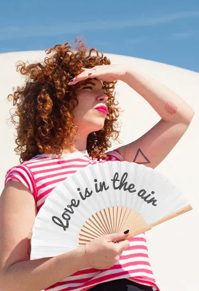 Hand Fan - Love Is In The Air