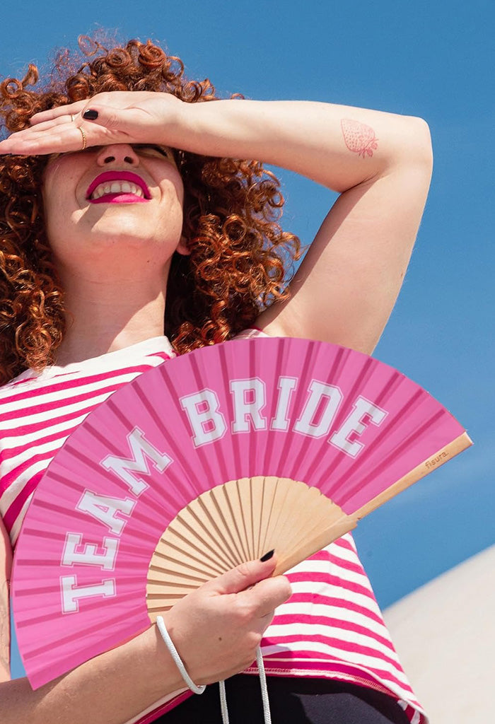 Hand Fan - Team Bride