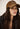 Harsha Leather Cap - Marron