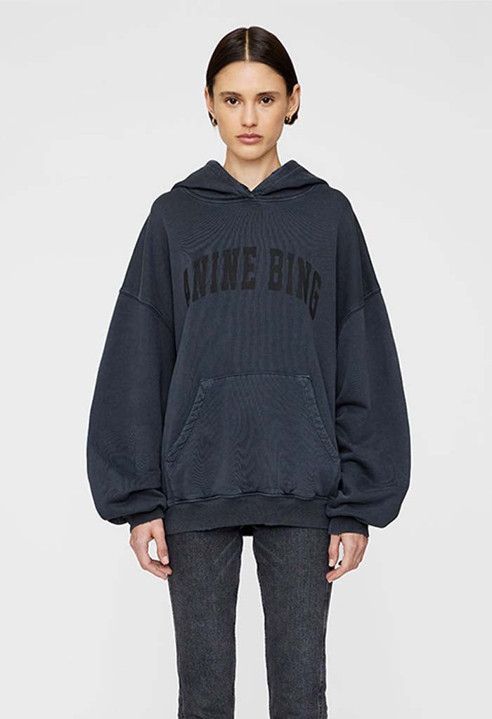 Harvey Sweatshirt - Dark Washed Black