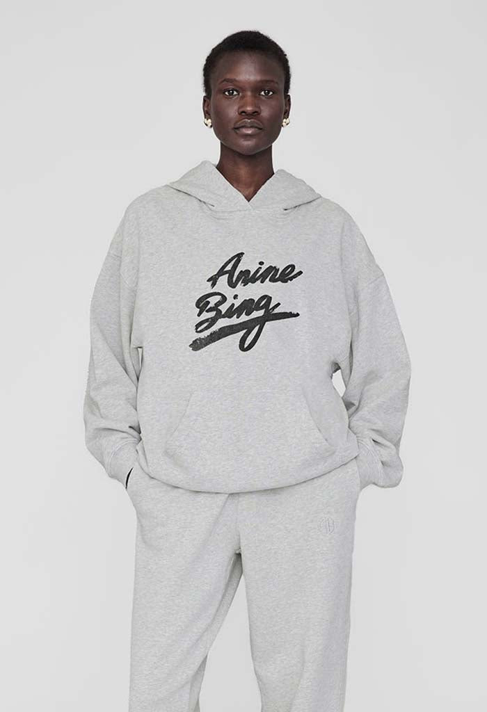 Harvey Sweatshirt Signature - Heather Grey