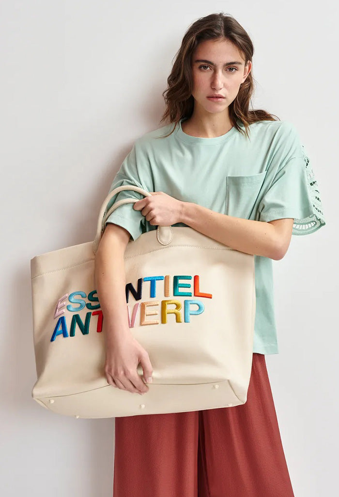 Hedness Logo Shopper - White