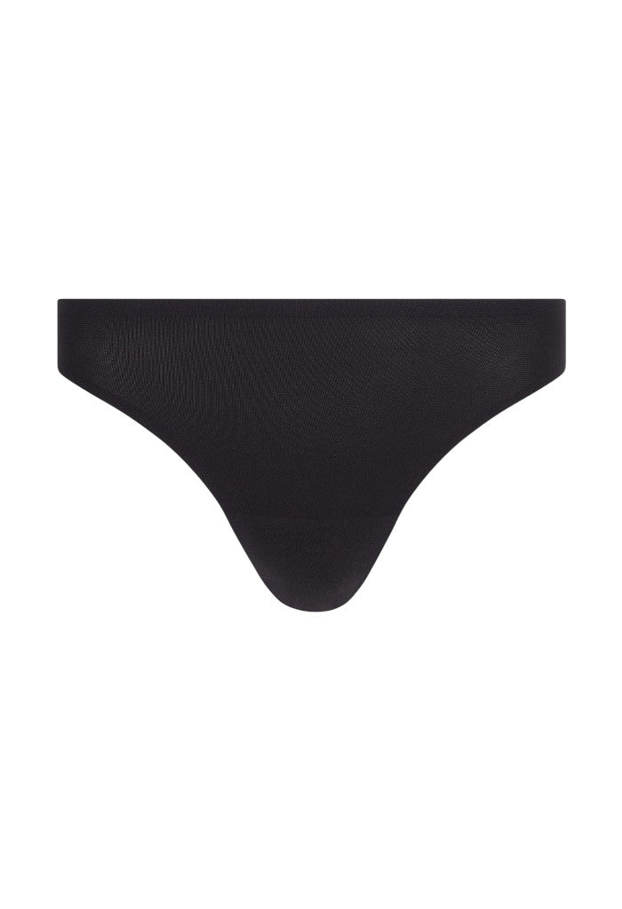 Soft Stretch Lace Tanga - Black