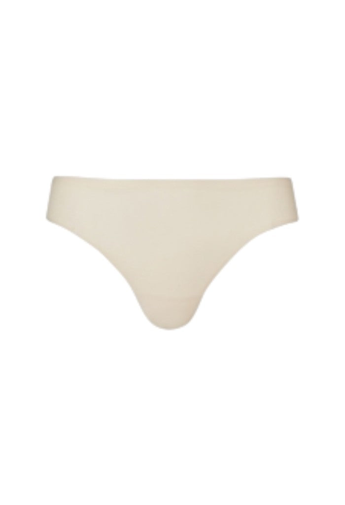 Soft Stretch Lace Tanga - Golden Beige