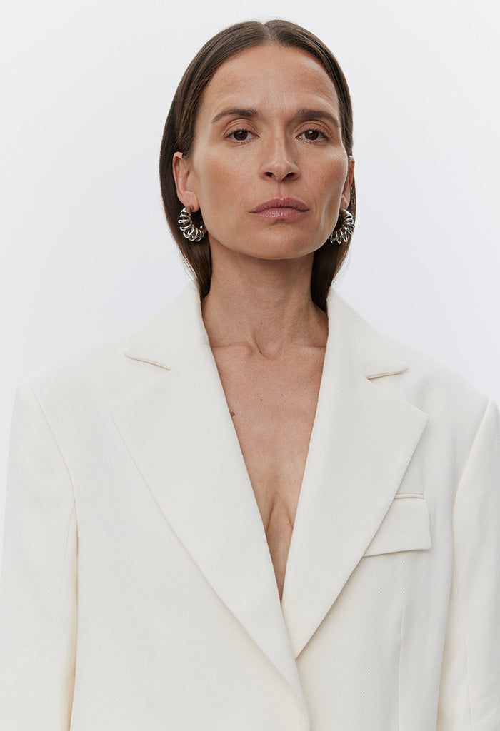 Hilare Blazer - Winter White
