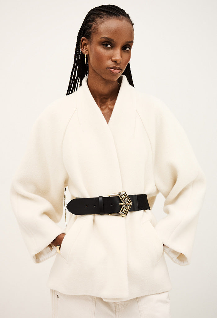 Hini Coat - Ecru