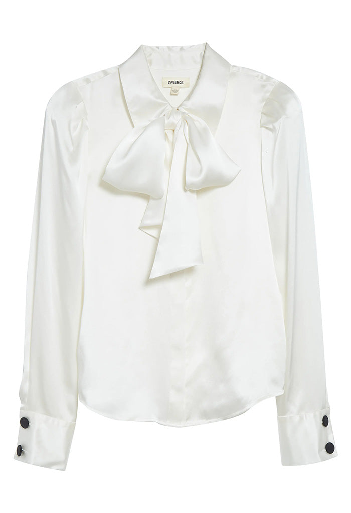 Honey Silk Blouse - Ivory