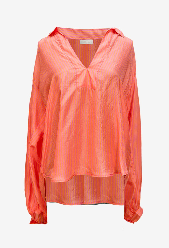 Hor Blouse - Orange/Pink