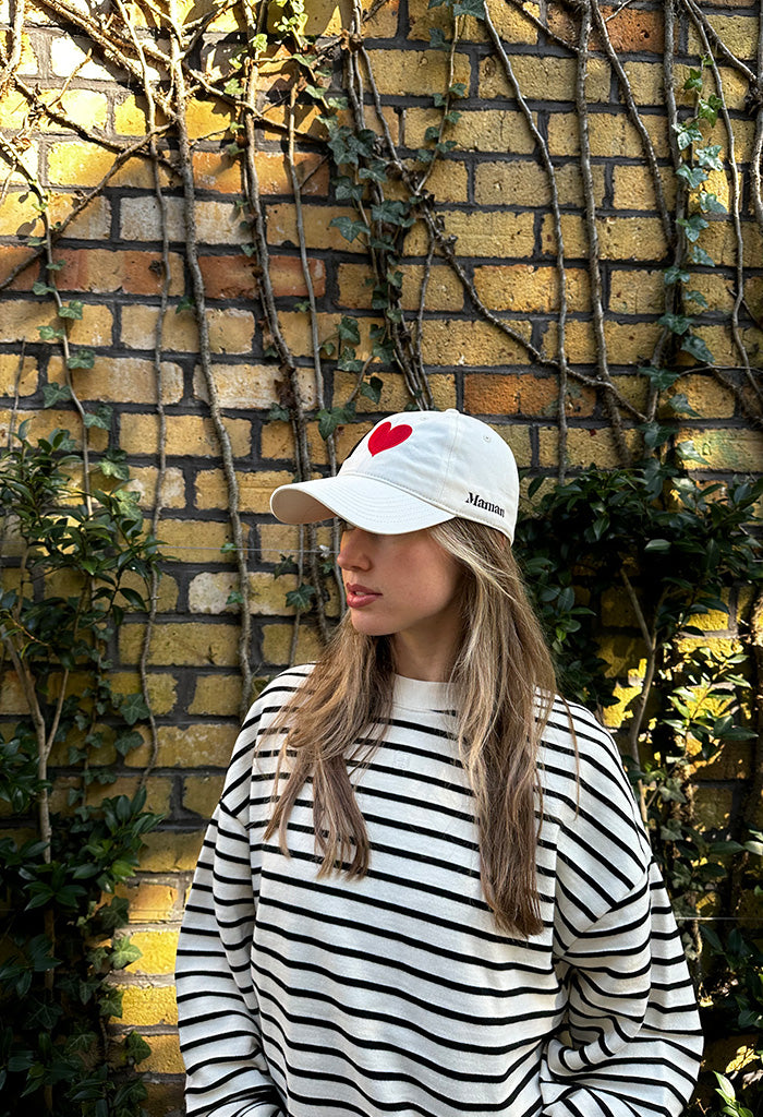 I Heart Maman Baseball Cap