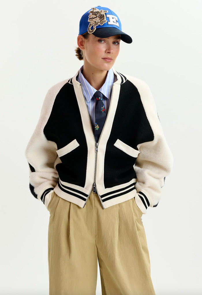Idol Faux Fur Bomber Jacket