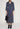 Izzy Dress - Navy Mini Polka Dots