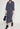 Izzy Dress - Navy Mini Polka Dots