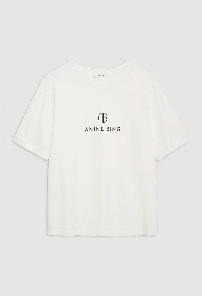 Jaylin Tee Monogram - Ivory